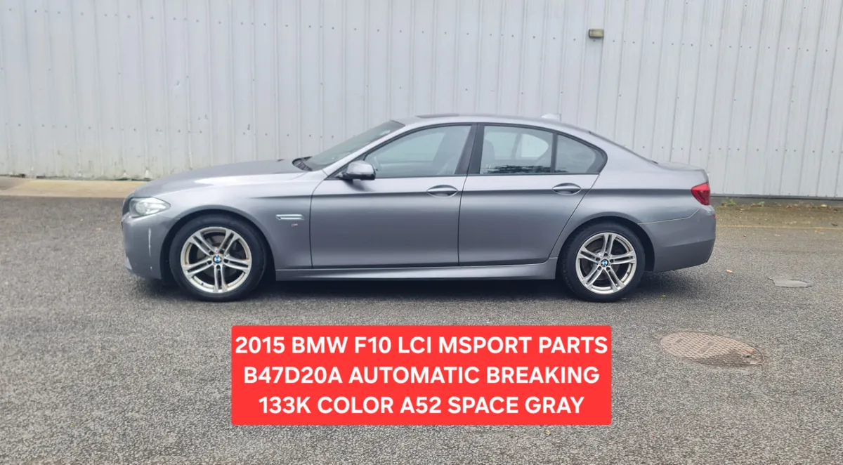 2015 BMW F10 LCI 520D MSPORT B47D20A PARTS A52 - Image 4