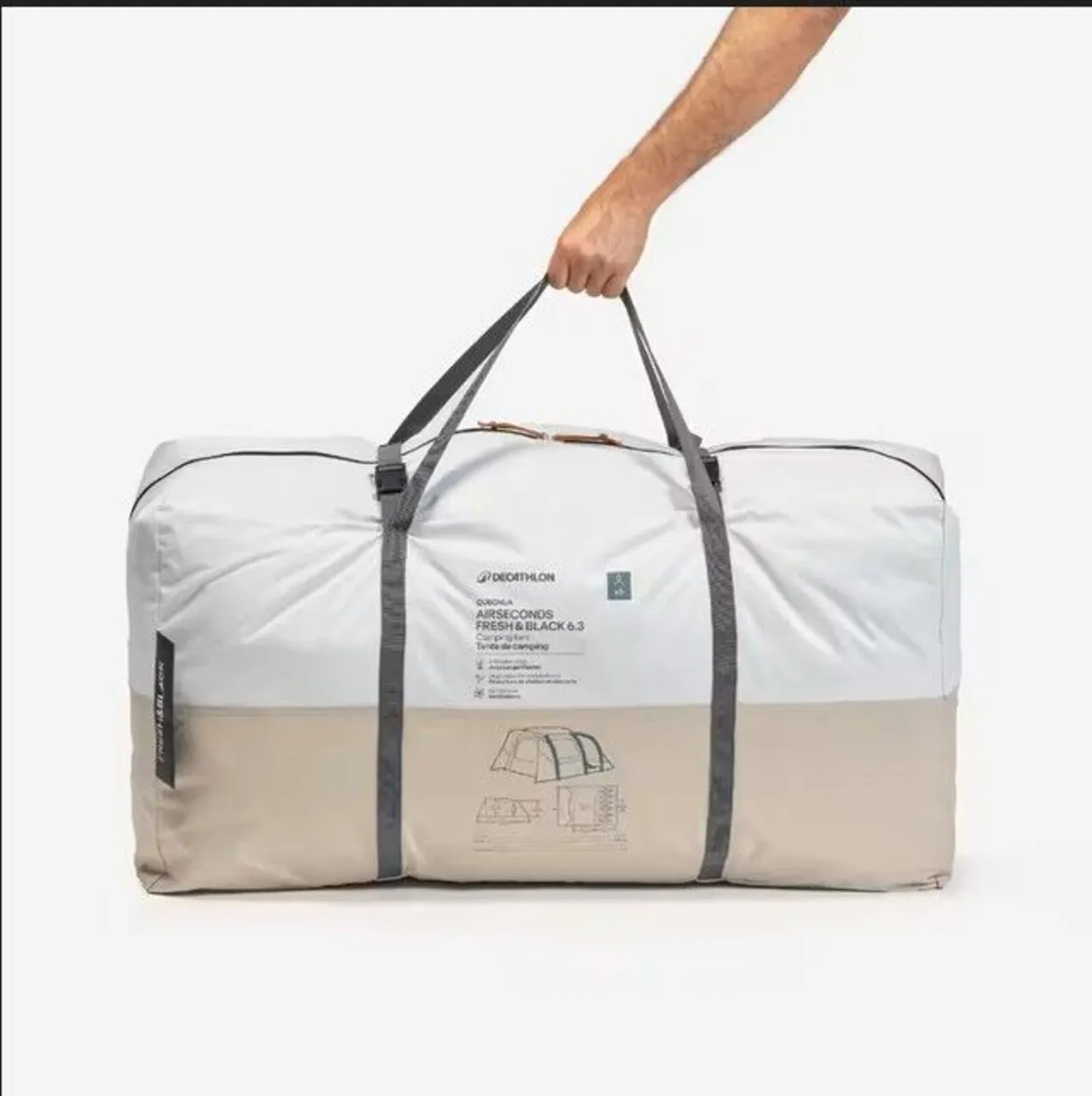 6-person, 3-bedroom inflatable camping - Image 3