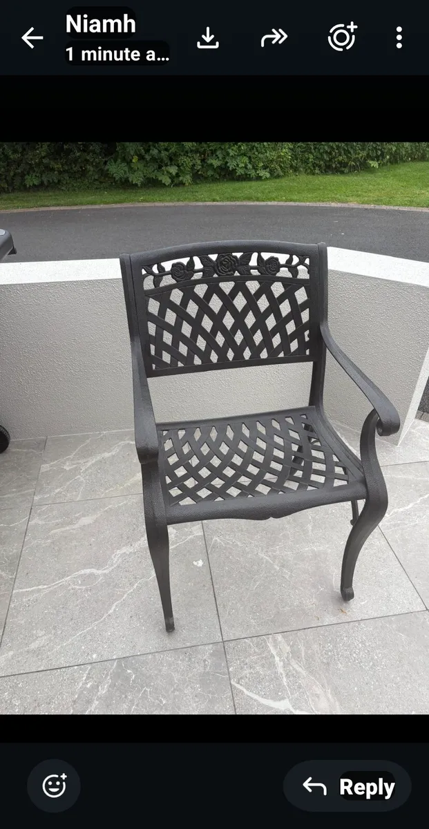 patio table and chairs - Image 2