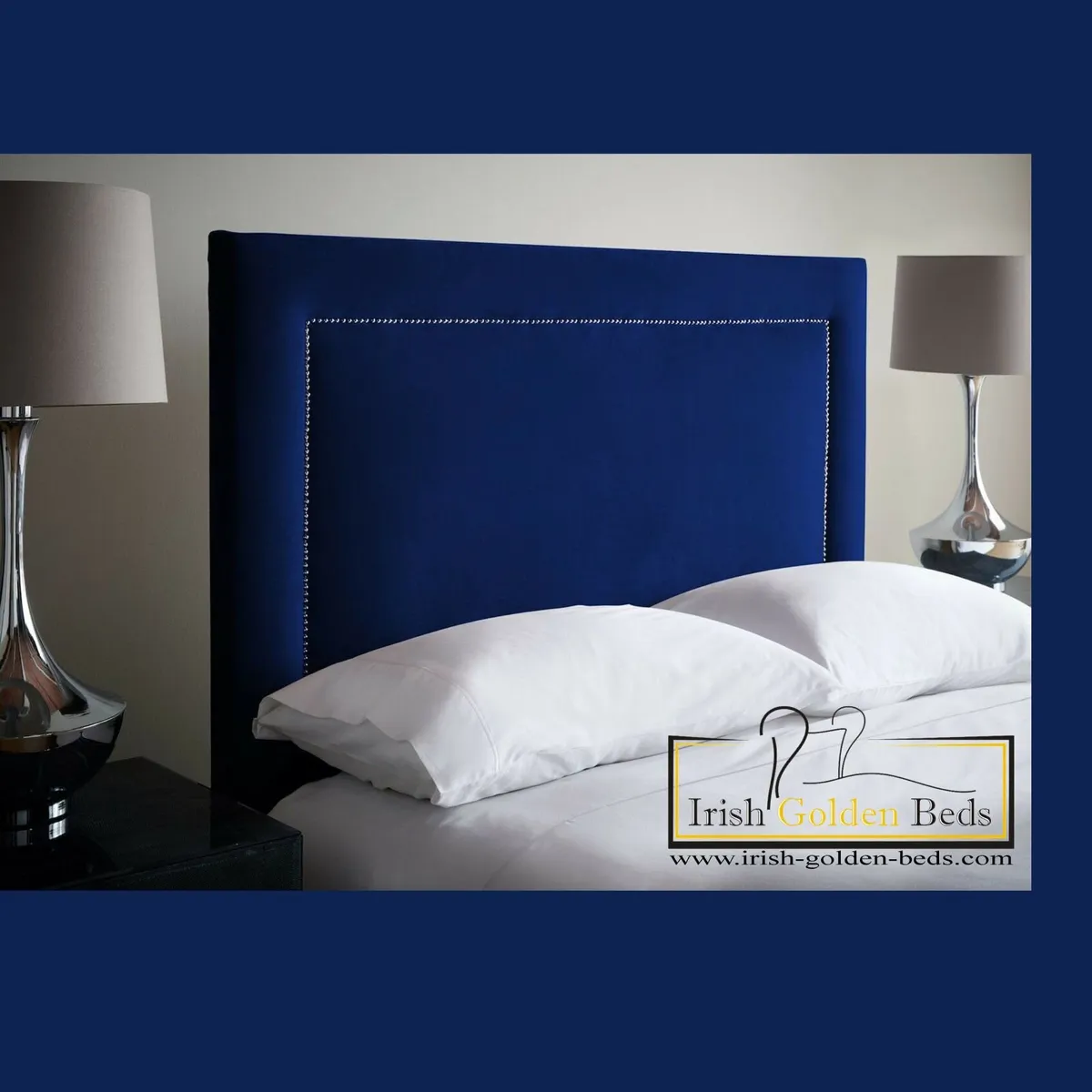 bed frame and headboard, free delivery - Image 1