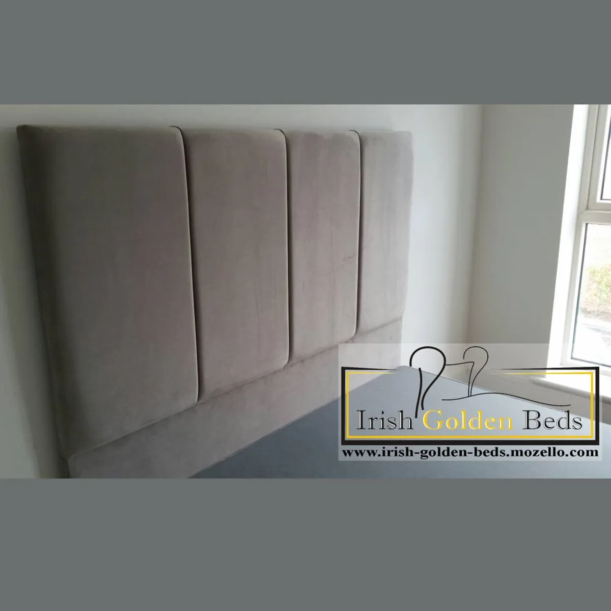 bed frame and headboard, free delivery - Image 4