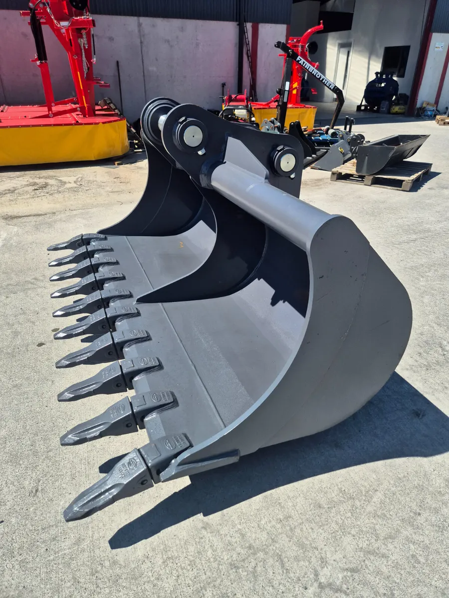 20t 80mm pins Ditching Buckets With Teeth - Image 3