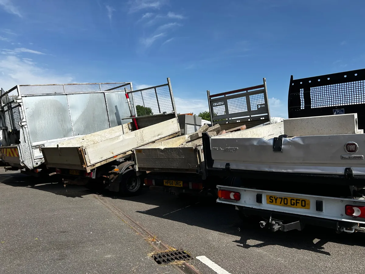 CHOICE OF 5 TIPPERS / from 2015-2021 - Image 2