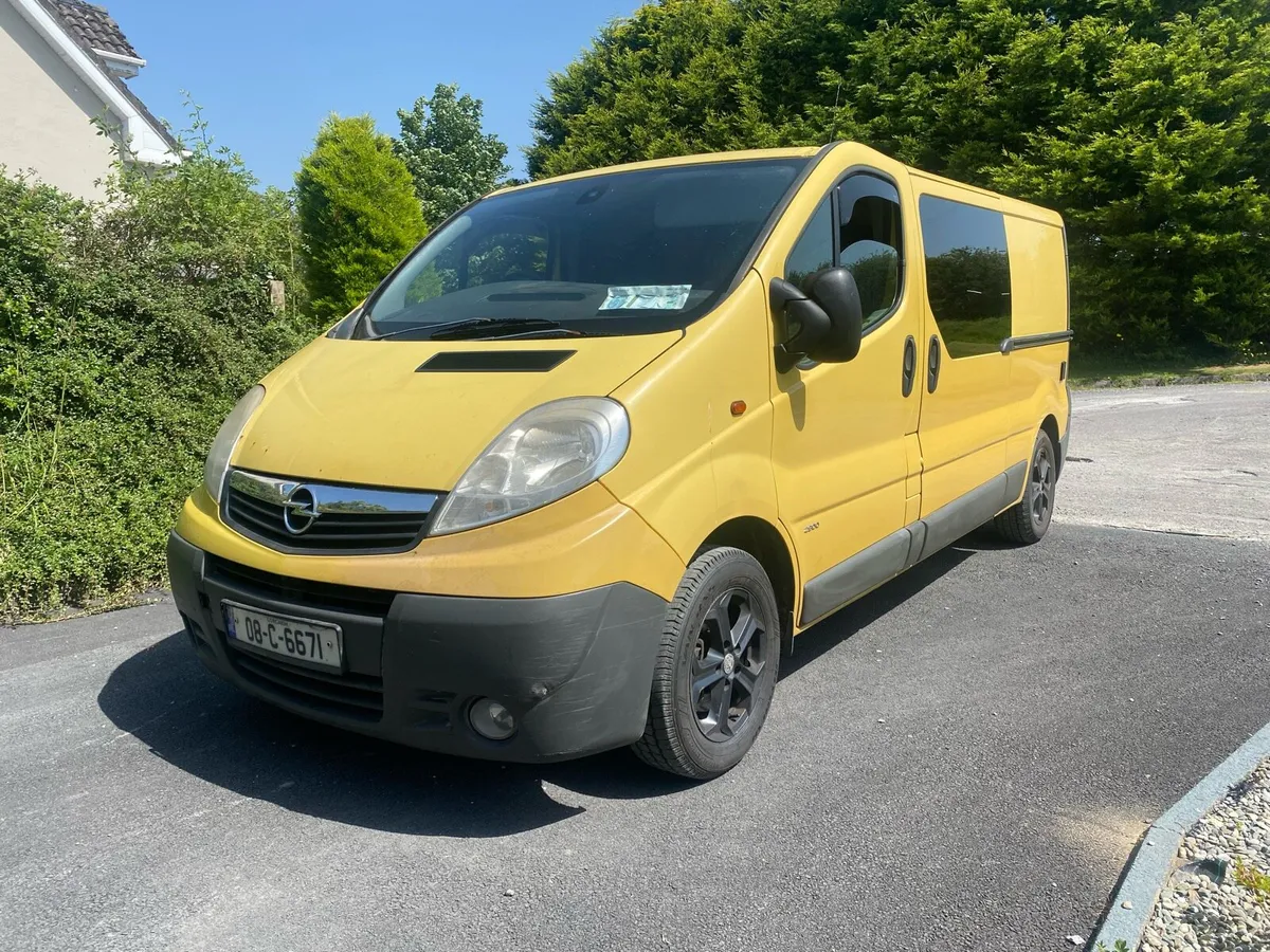 08 vivaro camper - Image 1