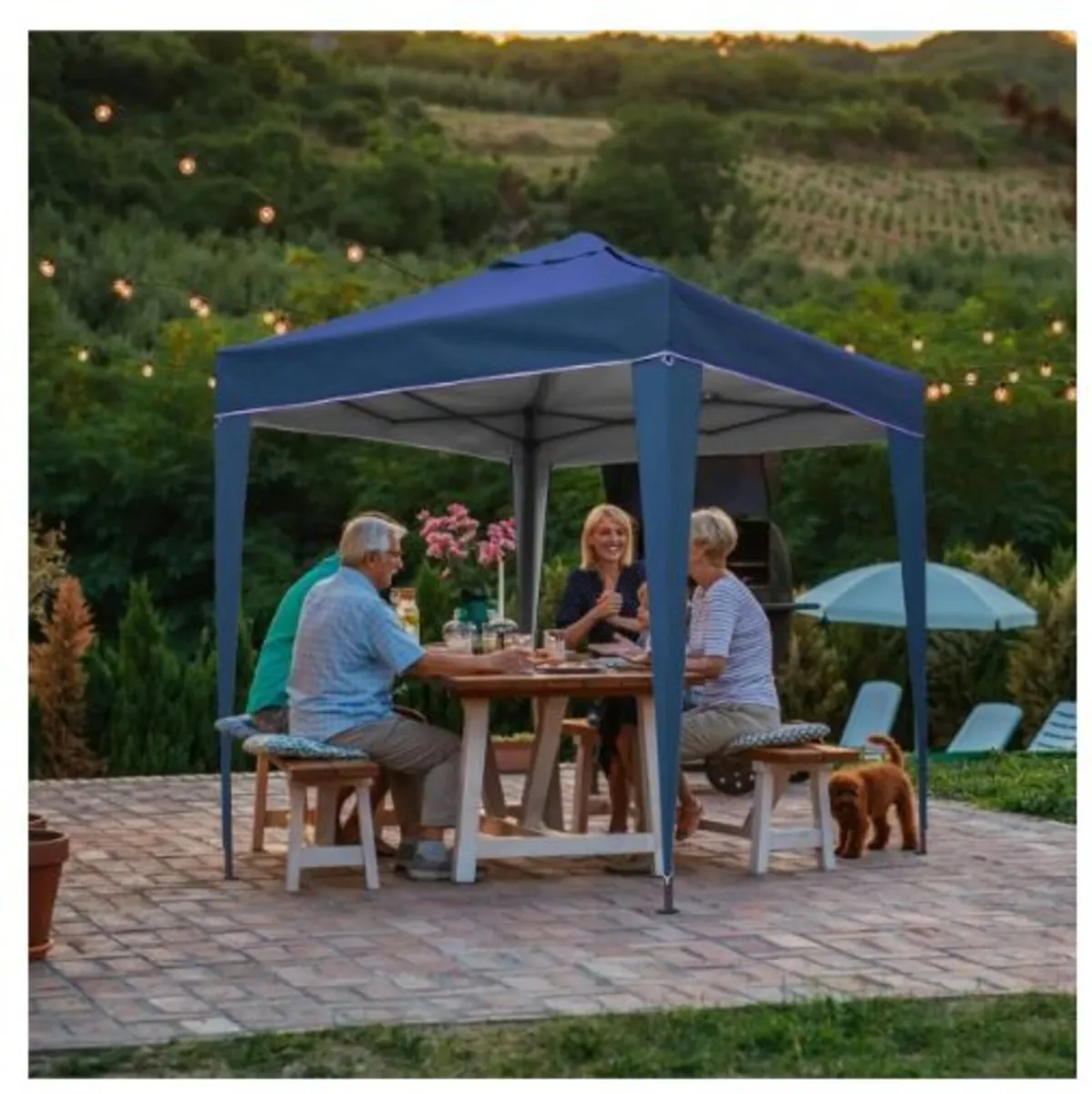 Gazebo Pop Up Tent 3x3 Heavy Duty Garden Tent - Image 3