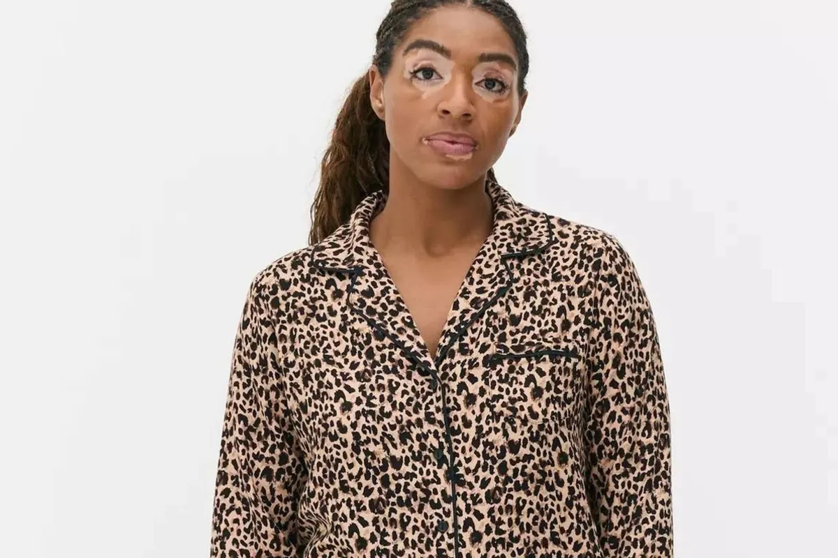 Leopard Print Boyfriend Pyjamas XS - Image 2