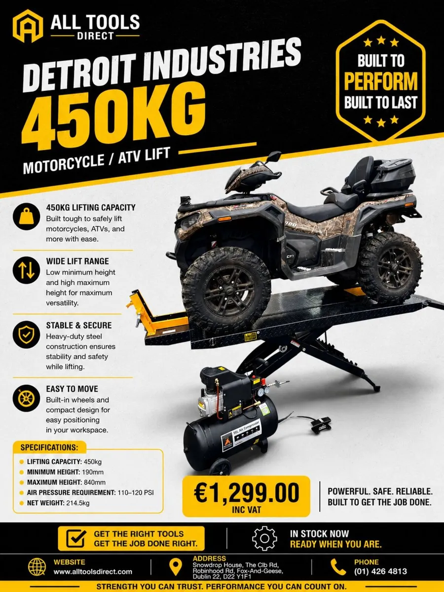 4 ton 2 Post Car Van Garage Lift 4000kg (Auto) - Image 3