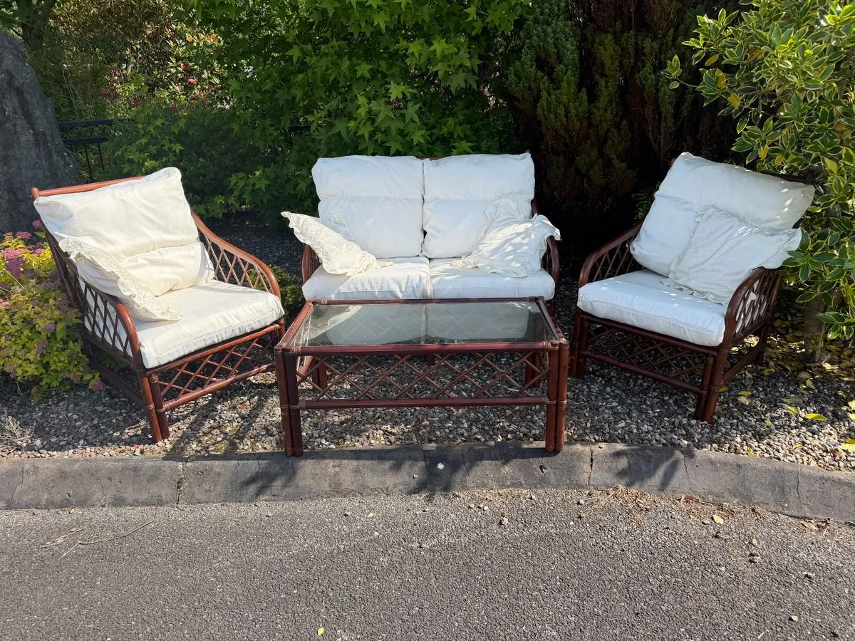 4 Piece Vintage Garden Furniture Set