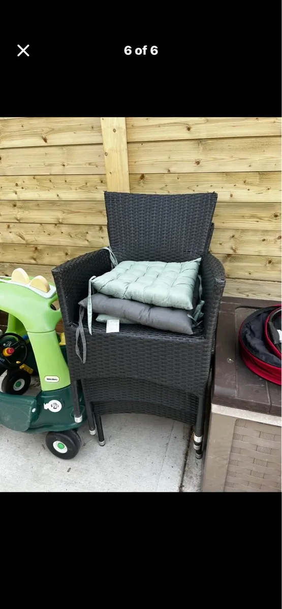 Garden dining set - Image 4