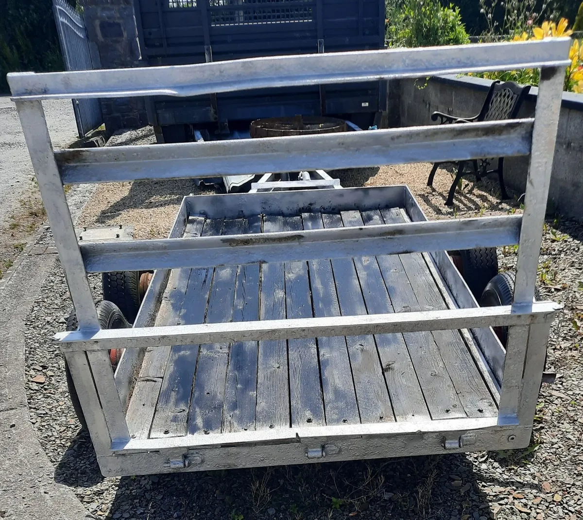 Ride on lawnmower trailer - Image 2