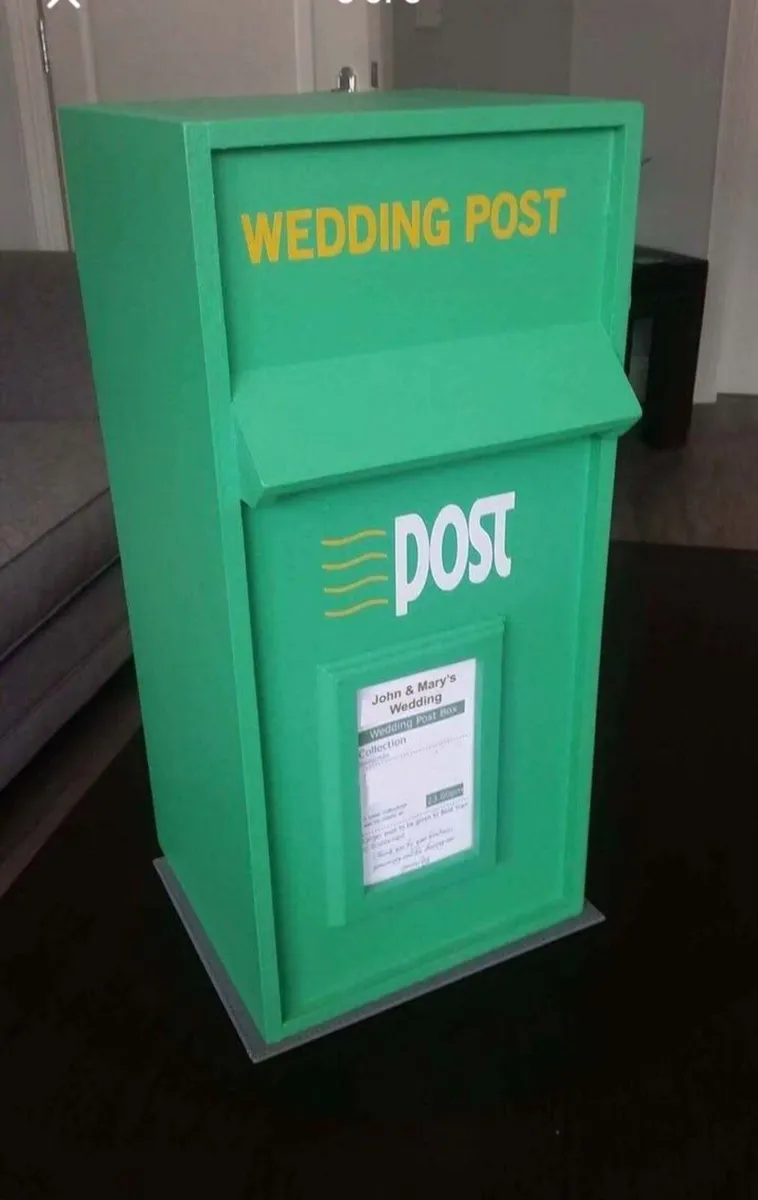 Wedding Postbox to Hire Waterford - Image 1