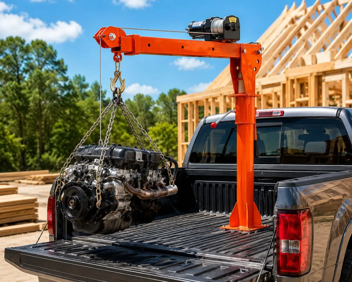 Electric Pickup Truck Crane 499kg with 1587kg Elec - Image 2