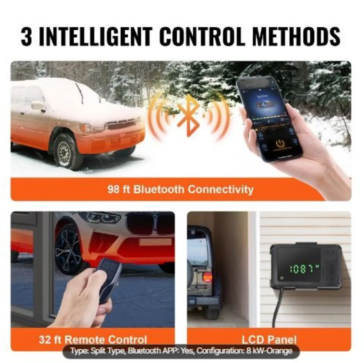 Bluetooth App Control Diesel Air Heater, 12V 5-8K - Image 4