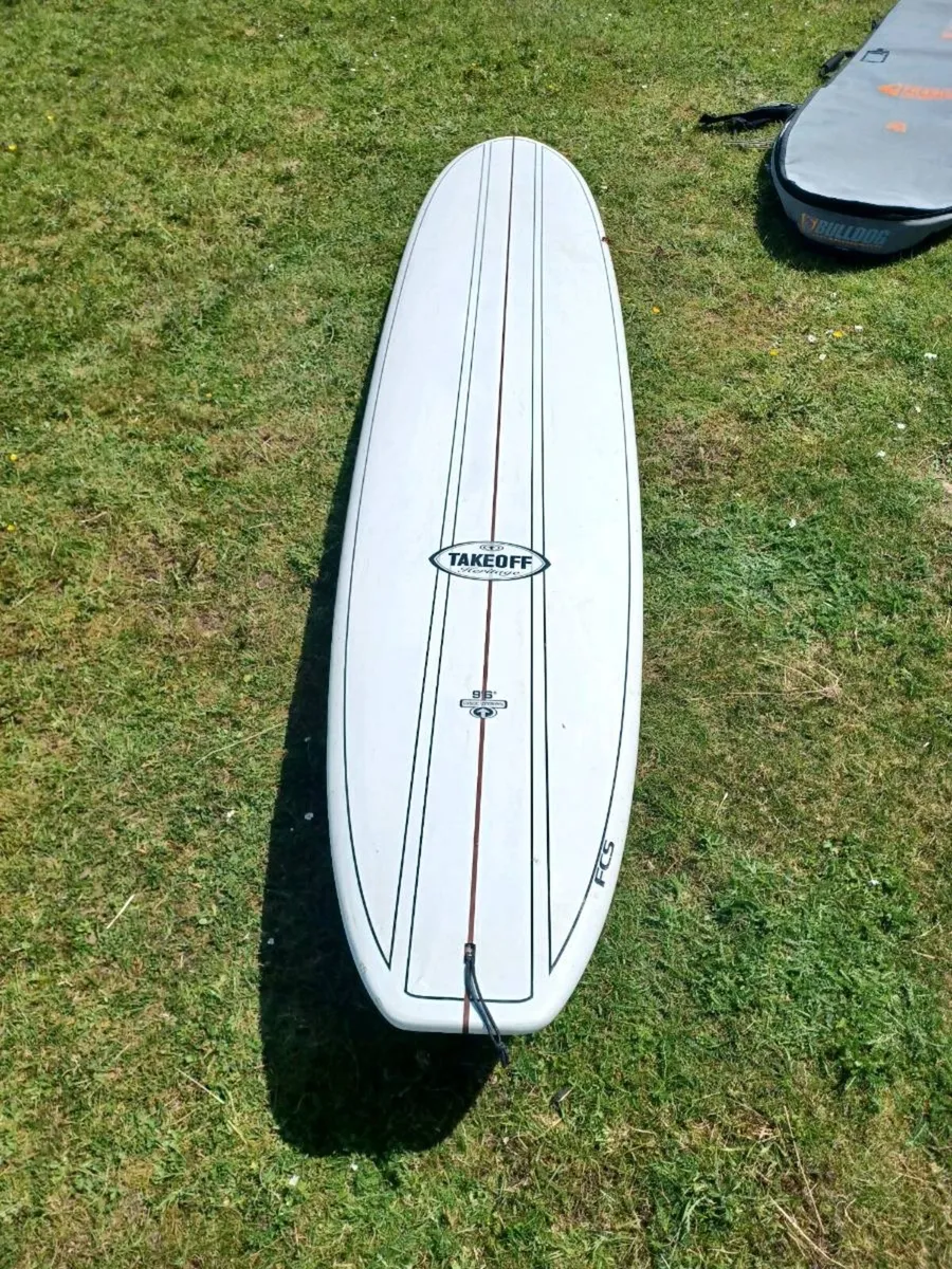 Longboard 9ft6 Takeoff surfboard - Image 2