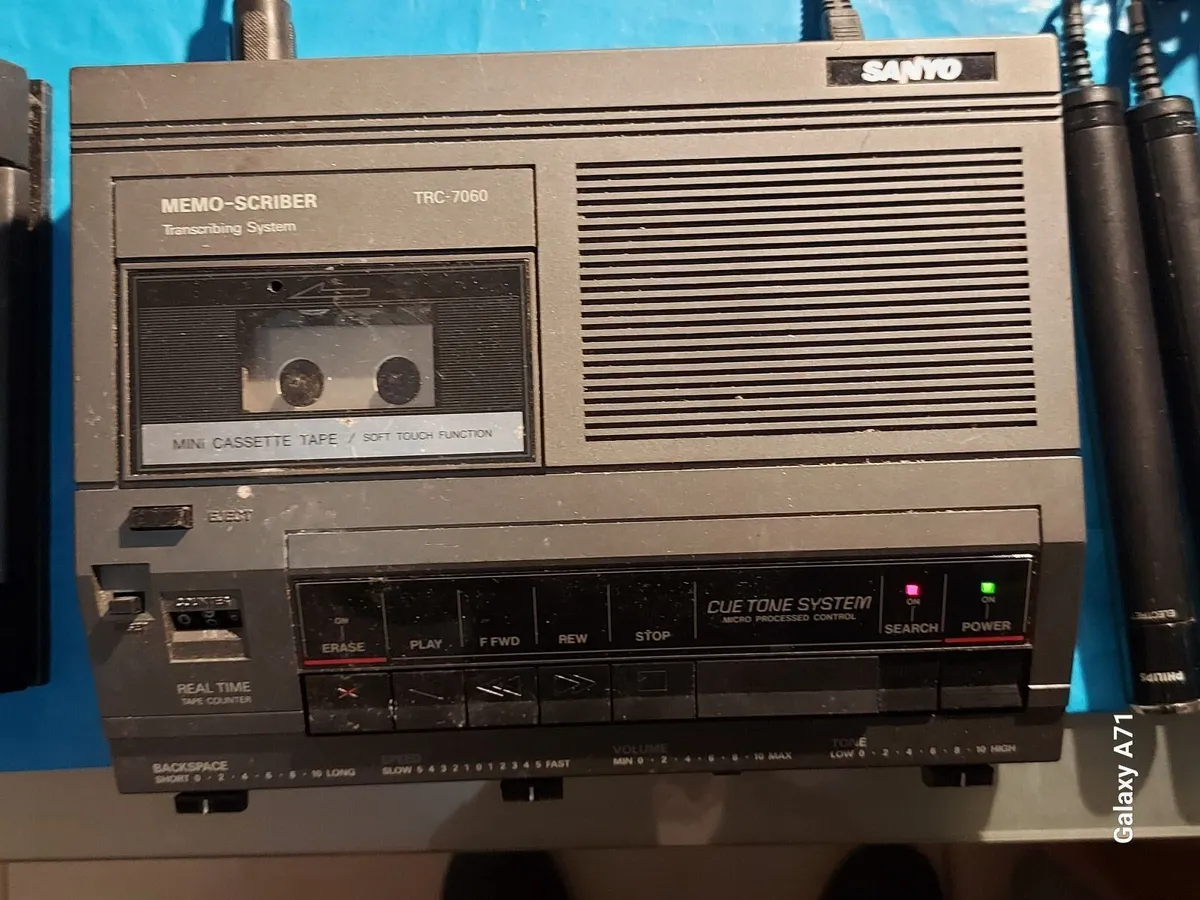 SANYO Dictaphone Tape Recorder Player, TRC-7060 - Image 3