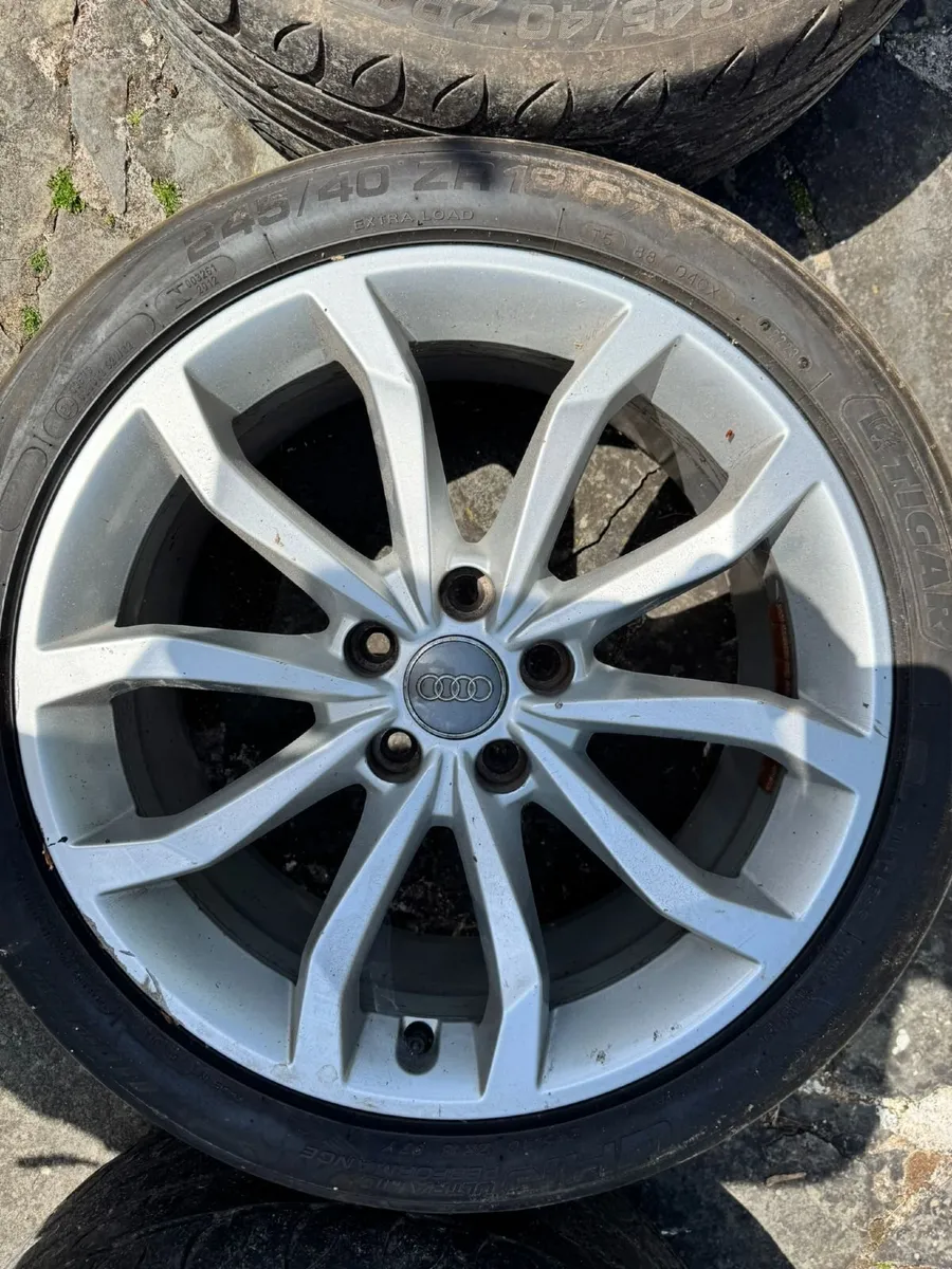 Audi S4/A4 Genuine OEM 18 inch alloys x4 8W0601025 - Image 3