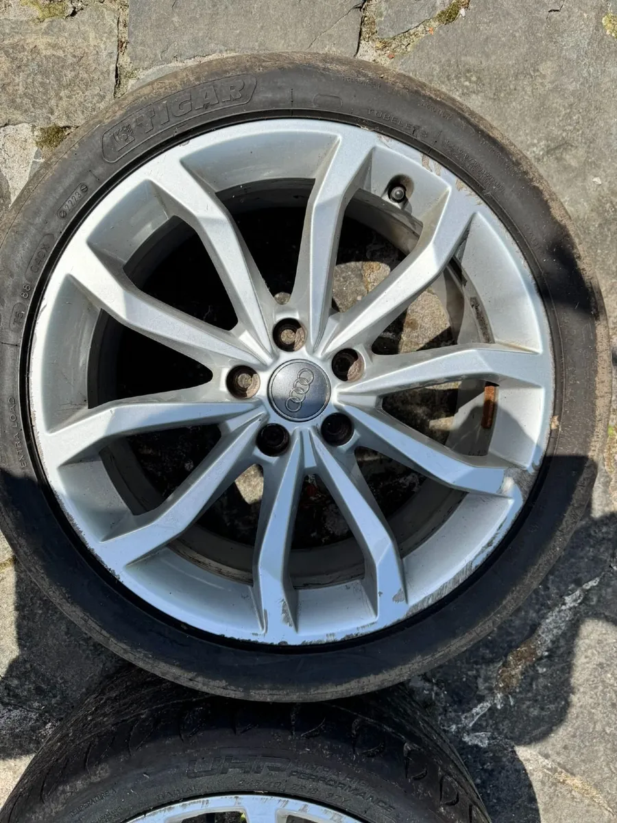 Audi S4/A4 Genuine OEM 18 inch alloys x4 8W0601025 - Image 4