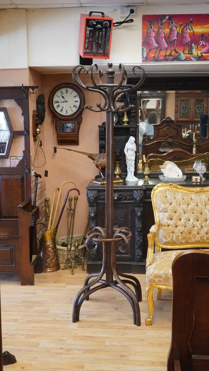 Antique Bentwood Coat & Hat Stand - Image 1