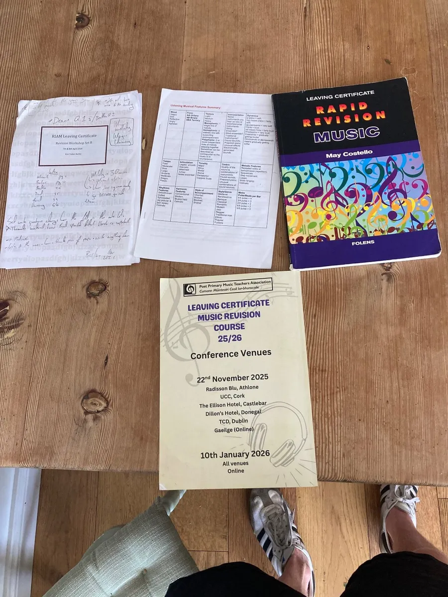 LC music H1 notes from the Royal Acadamy Of Music