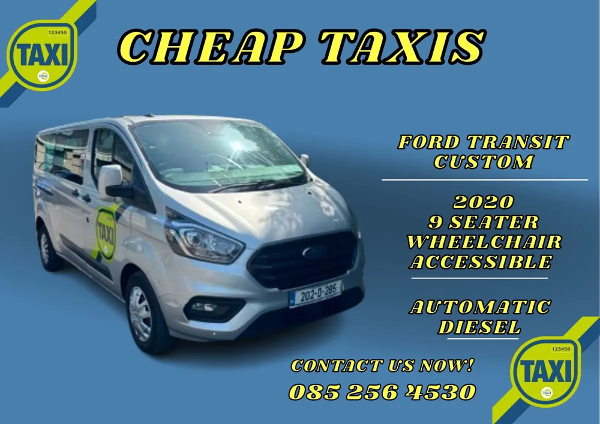 CHEAP TAXIS - FORD TRANSIT 2020!!! - Image 1