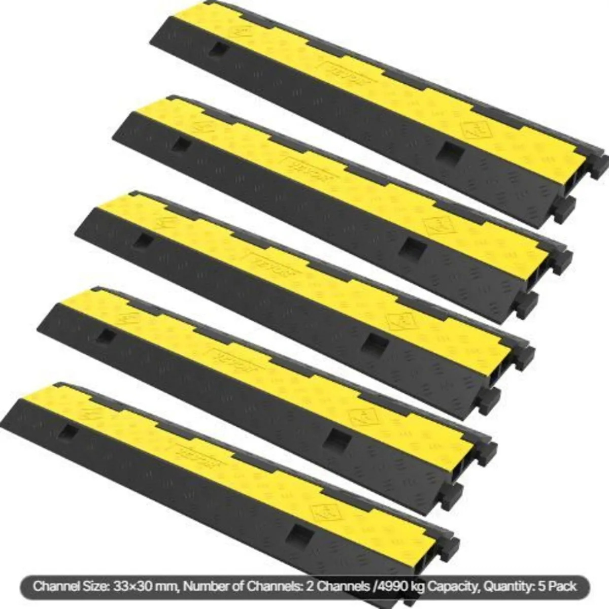Cable Protector Ramp 101x24.5x5 cm , 5 Packs - Image 4
