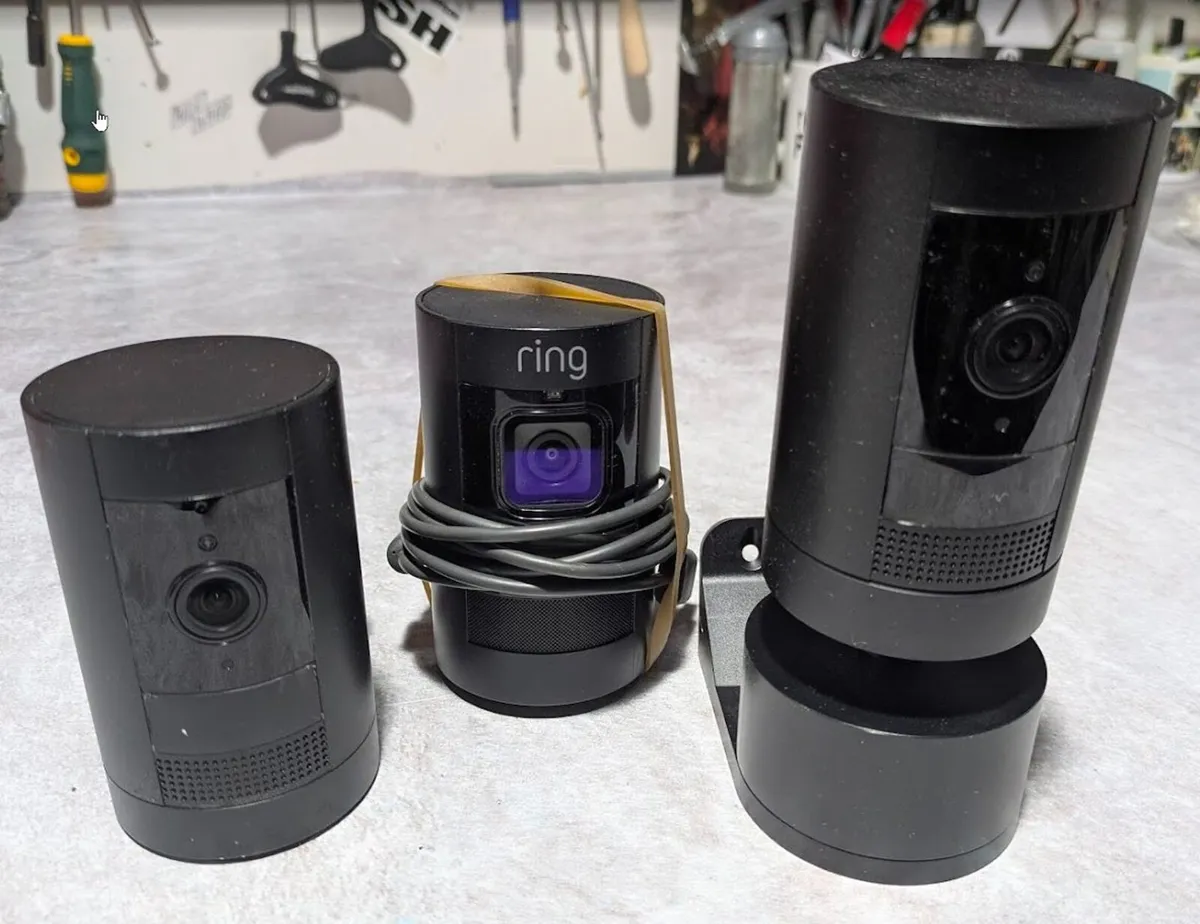 Ring doorbell and cameras - Image 1