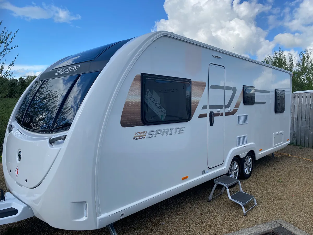2021 SWIFT FB QUATTRO 6/7 BERTH TOURING CARAVAN - Image 1