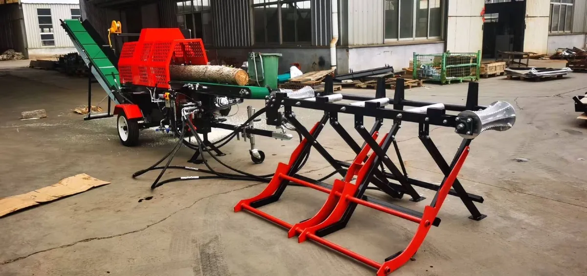 FIREWOOD PROCESSOR HYDRAULIC 14T RAM LOG N LOADER - Image 1