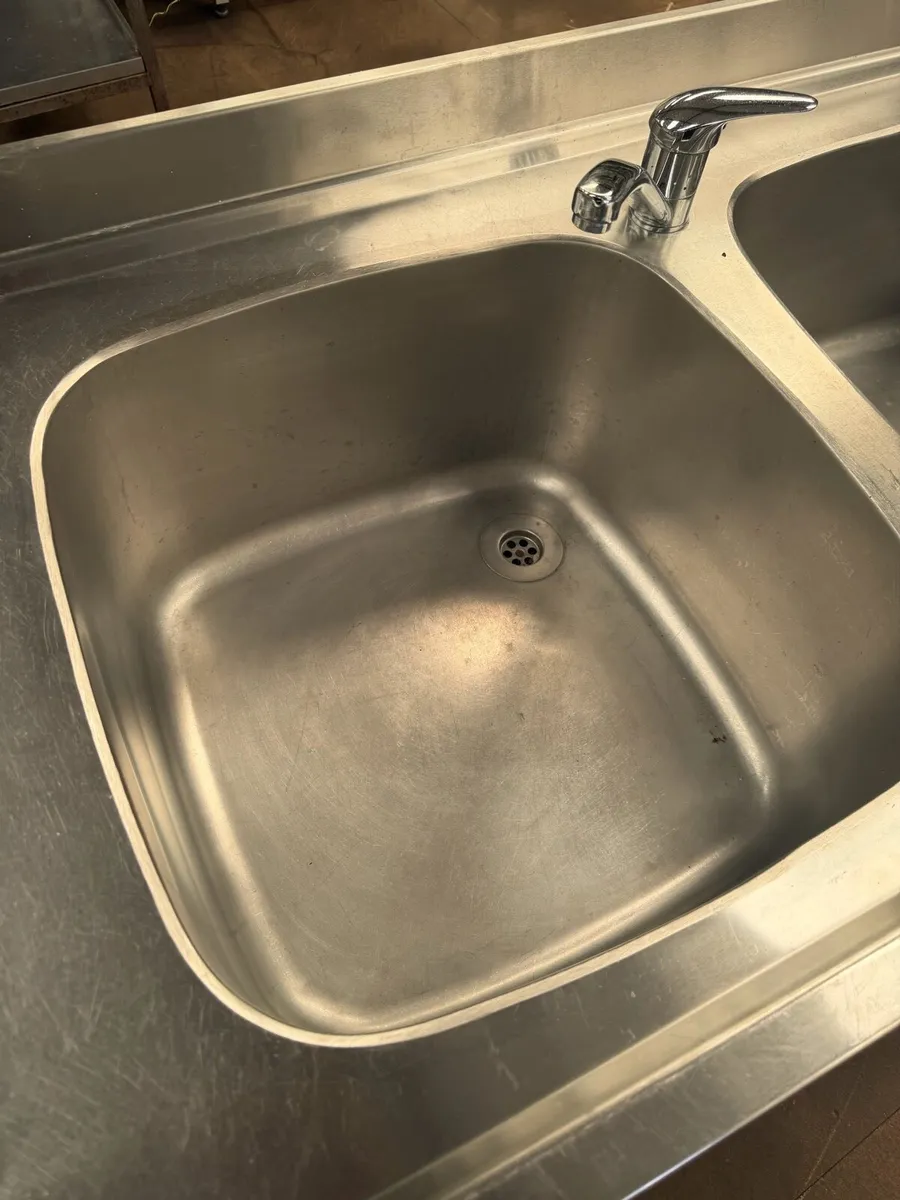 Double Stainless Steel Sink - Image 3