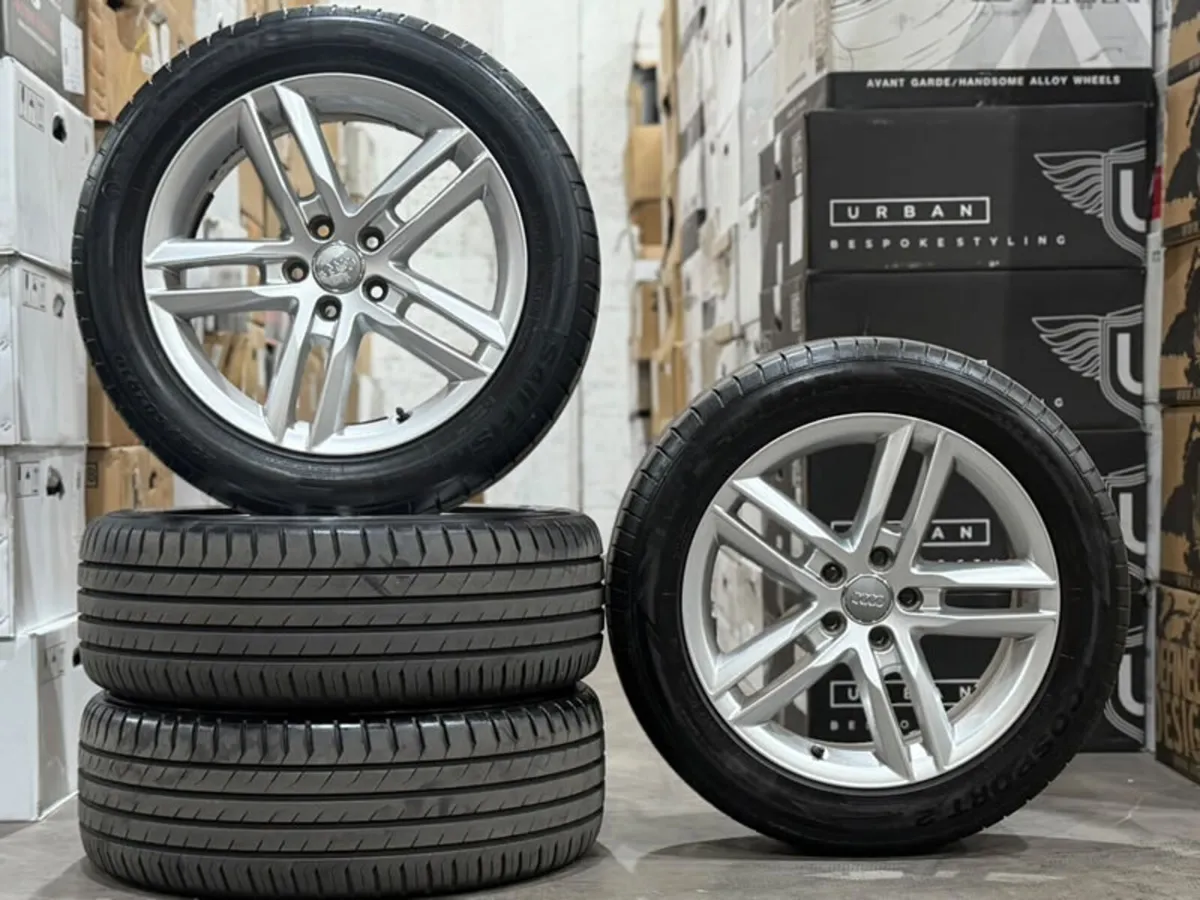 18" Genuine Audi Q3 Alloys & Tyres - Image 1
