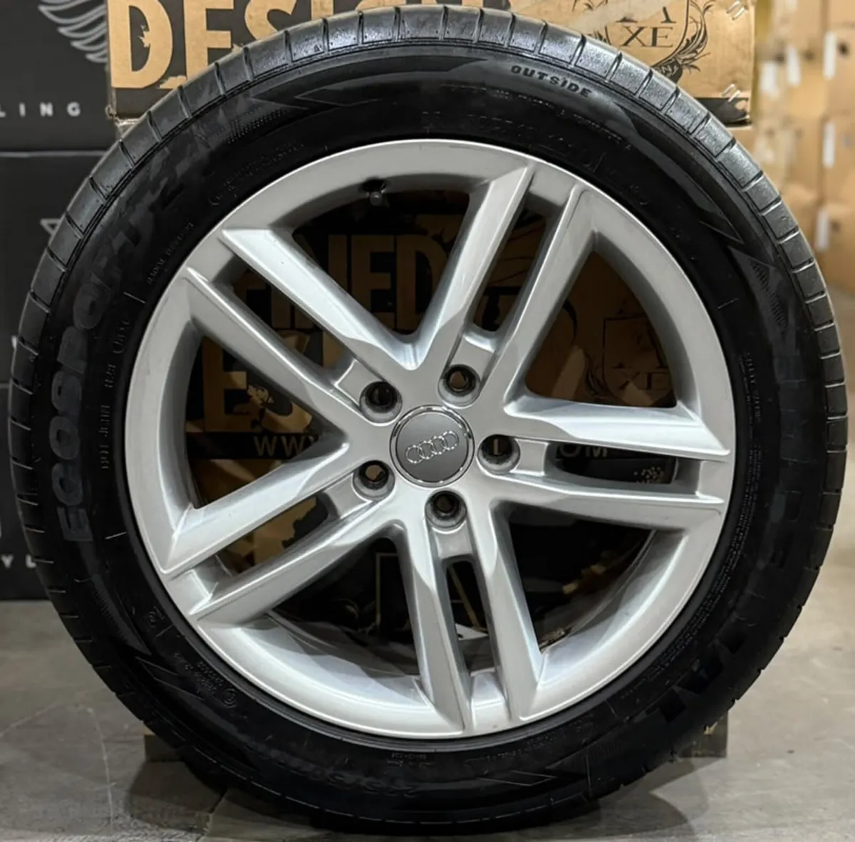 18" Genuine Audi Q3 Alloys & Tyres - Image 2
