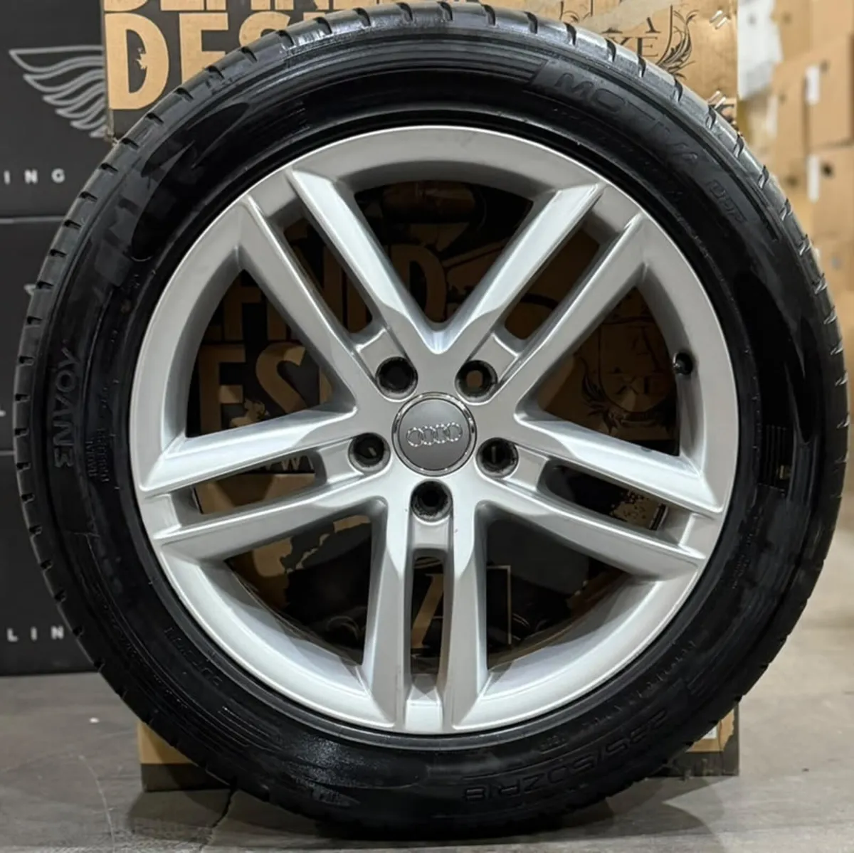 18" Genuine Audi Q3 Alloys & Tyres - Image 4