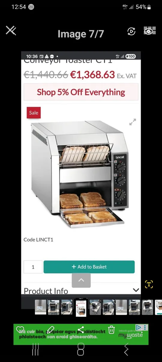 Lincat toaster - Image 4