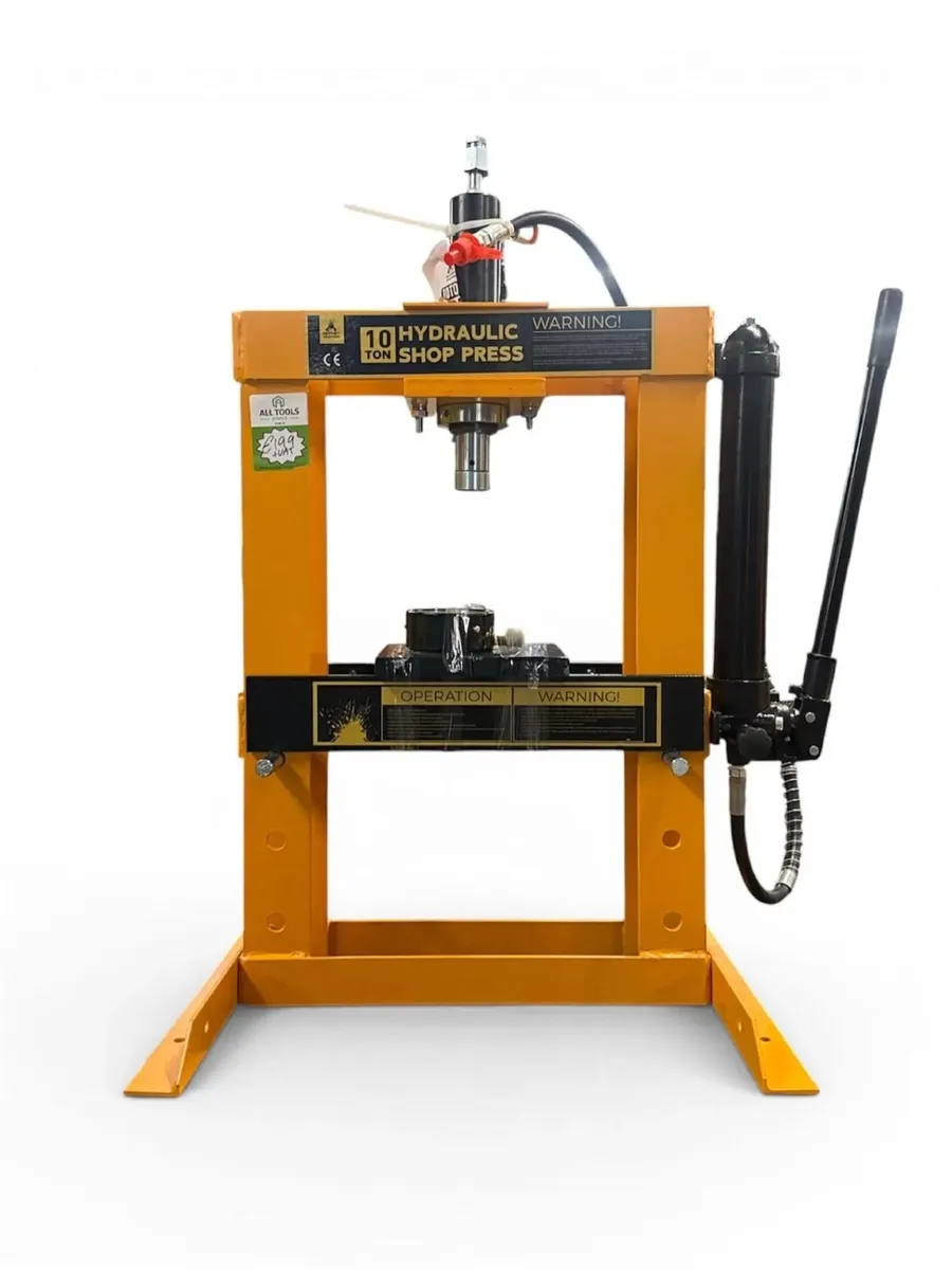 10T Hydraulic Workshop Press - Image 1