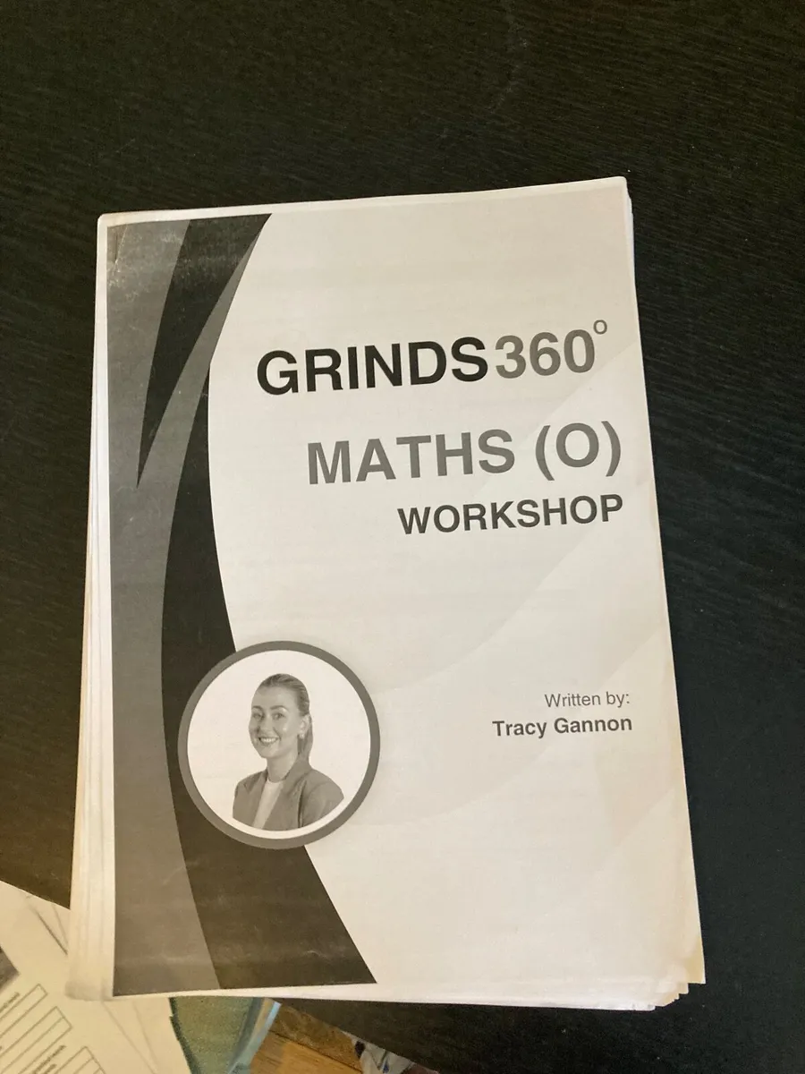 leaving cert maths OL institute O1 notes - Image 2