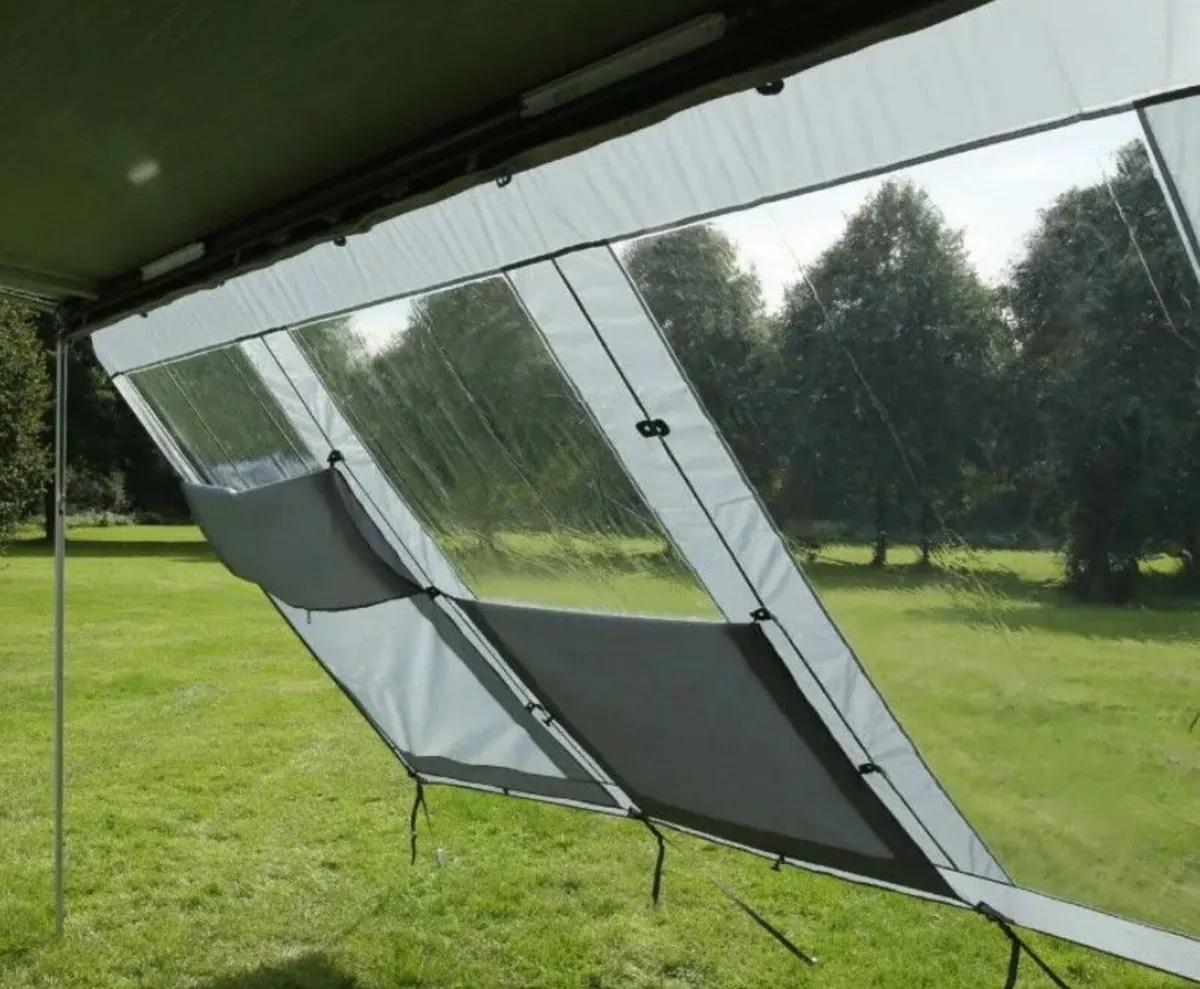 Caravan Awning Panorama Front Wall 430 x 200cm Wat - Image 2