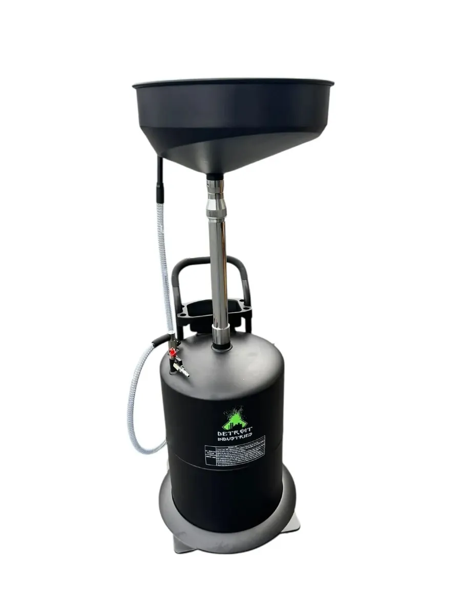70L Pneumatic Waste Oil Drain Tank Air Operated - Image 4