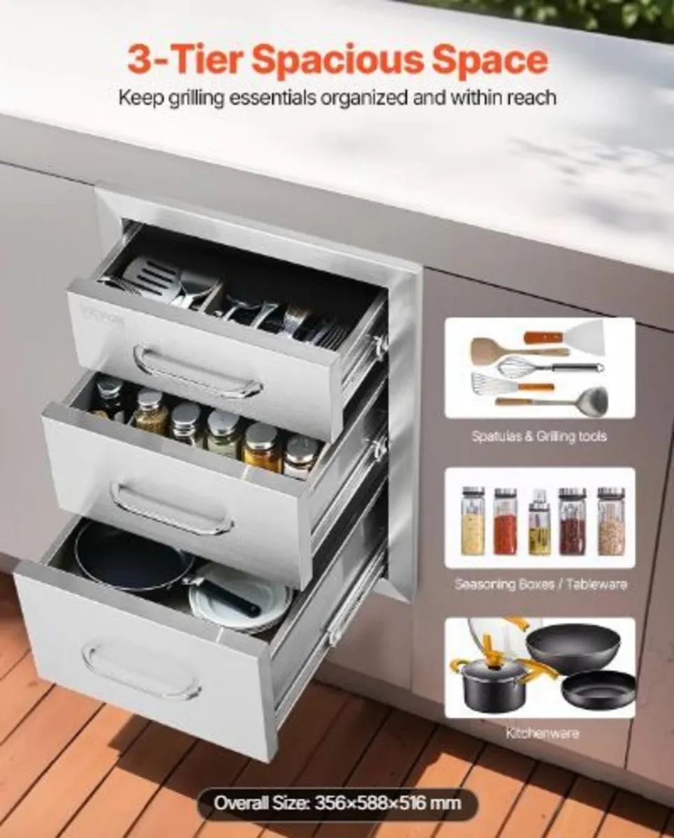 Outdoor Kitchen Drawers - Image 2