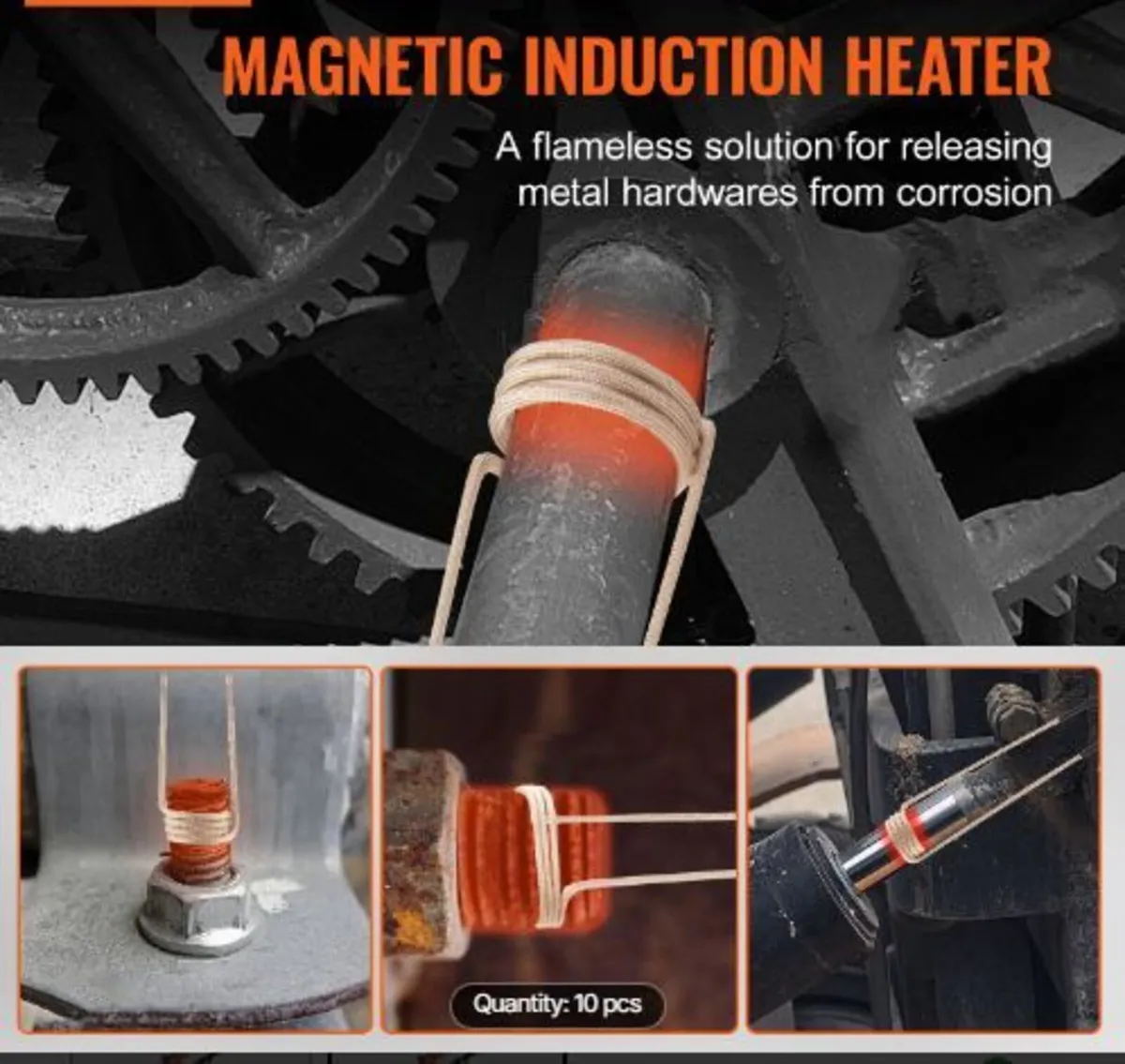 Magnetic Induction Heater Kit, 1000w 220V - Image 2