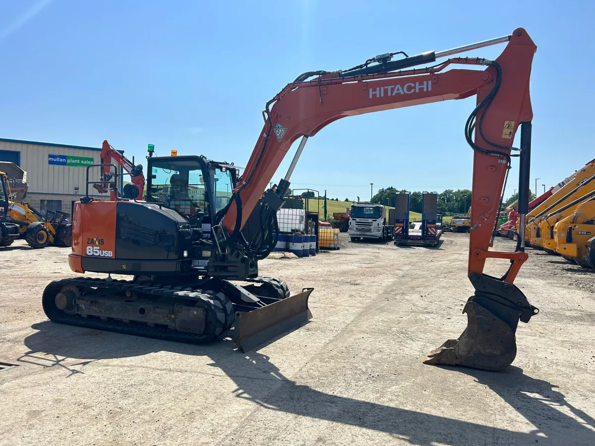 2023 Hitachi ZX85 Only 3150Hrs - MULLANS - Image 4