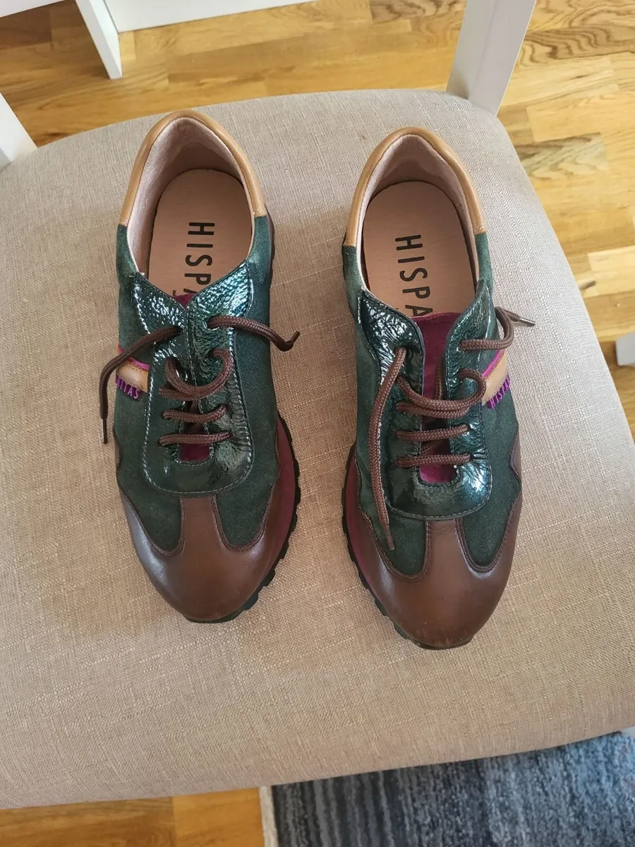 Hispanitas Leather Trainers – Size 38 - Image 3