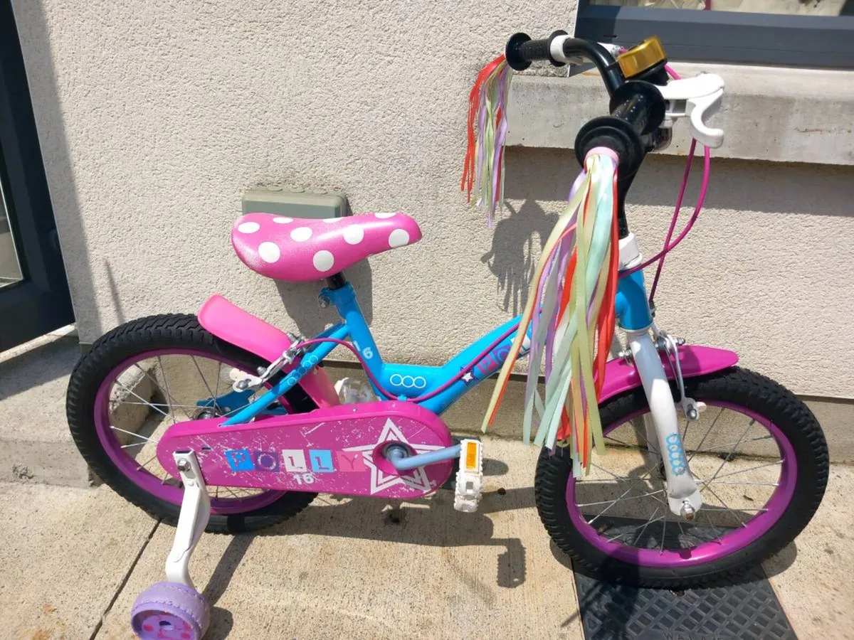 Kids polly bike size 16 inch wheels - Image 2