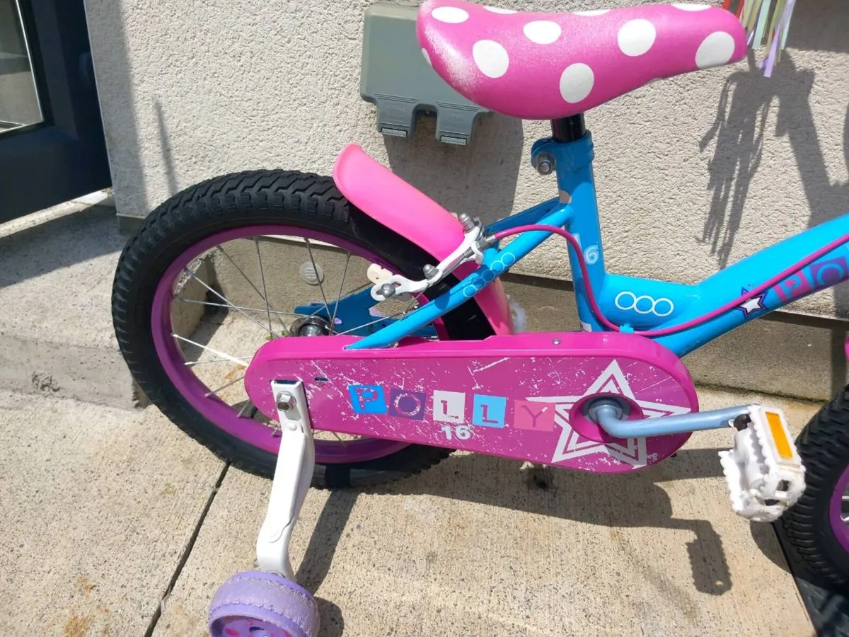 Kids polly bike size 16 inch wheels - Image 3