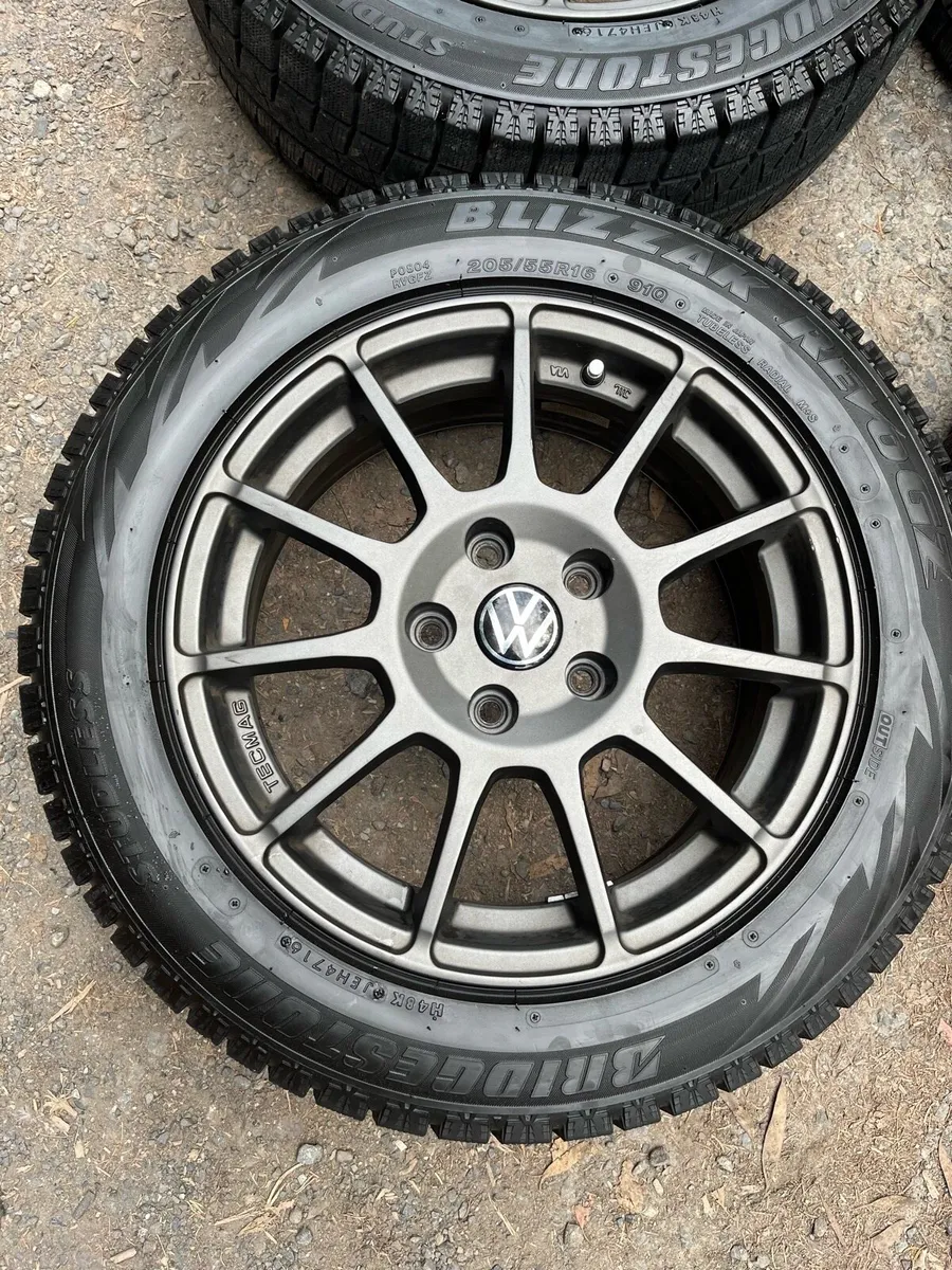 16’ Tecmag VW GOLF CADDY 5x112 alloy wheels - Image 4