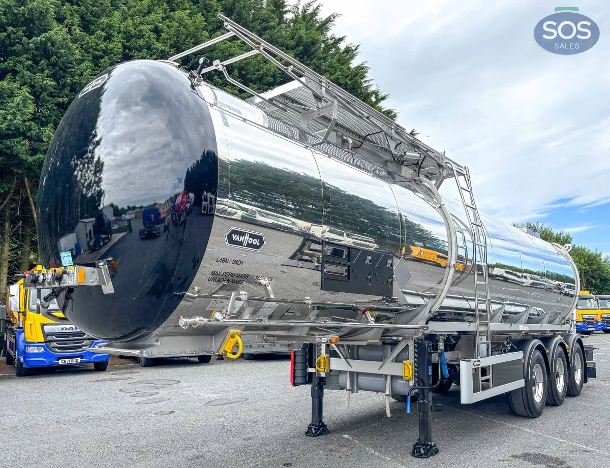 2026 Van Hool Stainless Steel ADR Bitumen Trailer - Image 1