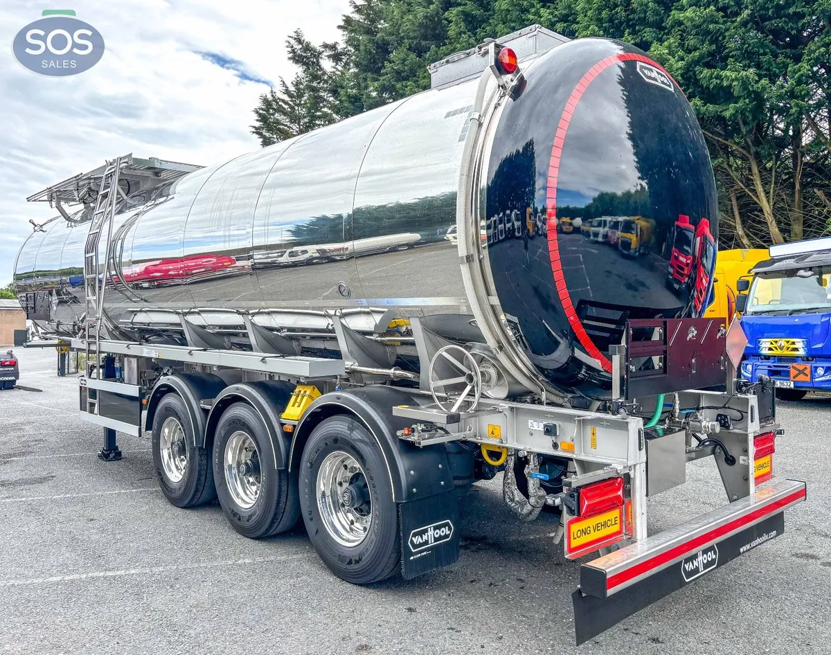 2026 Van Hool Stainless Steel ADR Bitumen Trailer - Image 3