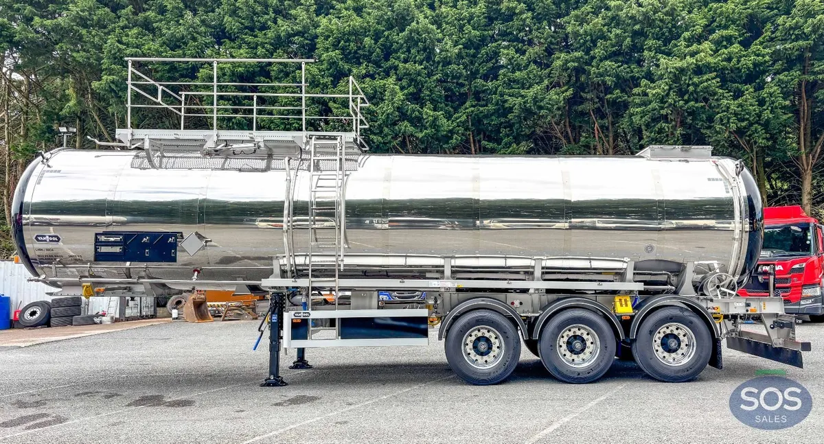 2026 Van Hool Stainless Steel ADR Bitumen Trailer - Image 4
