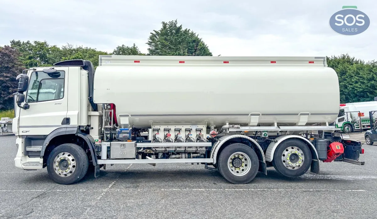 2021 DAF CF 340 FAN Rigid Tanker - Image 2