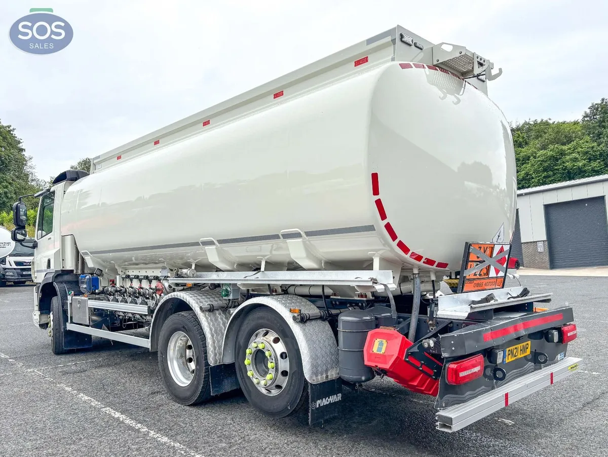 2021 DAF CF 340 FAN Rigid Tanker - Image 4