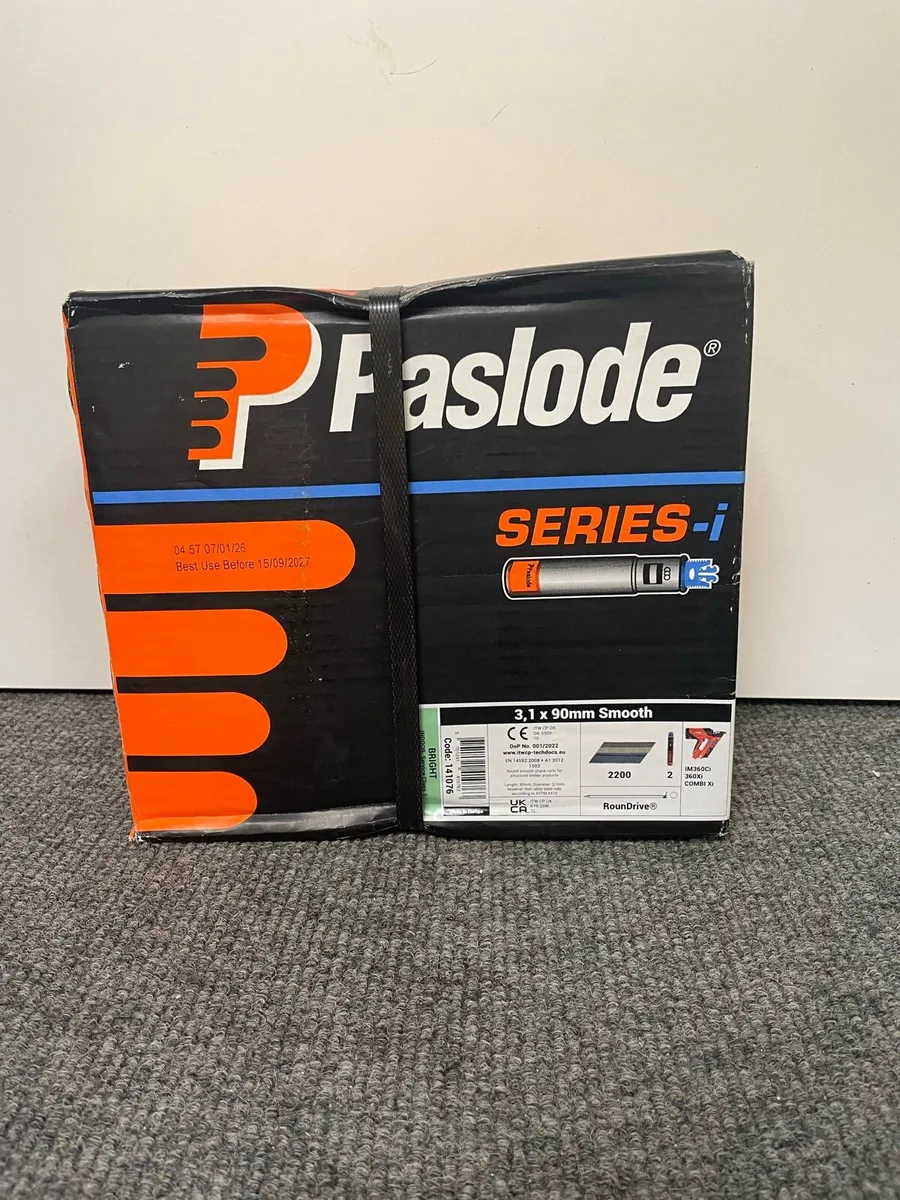Paslode IM360 Nail Pack 90mm x 3.1mm smooth - Image 1